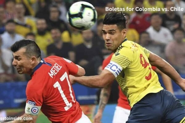 Boletas for Colombia vs. Chile 2024