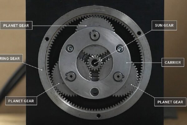 3:1 reduction planetary gear